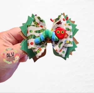 Read Across America Catepillar Bow